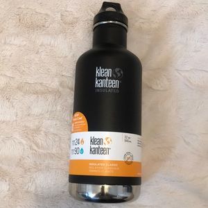 Klean Kanteen black insulated thermos